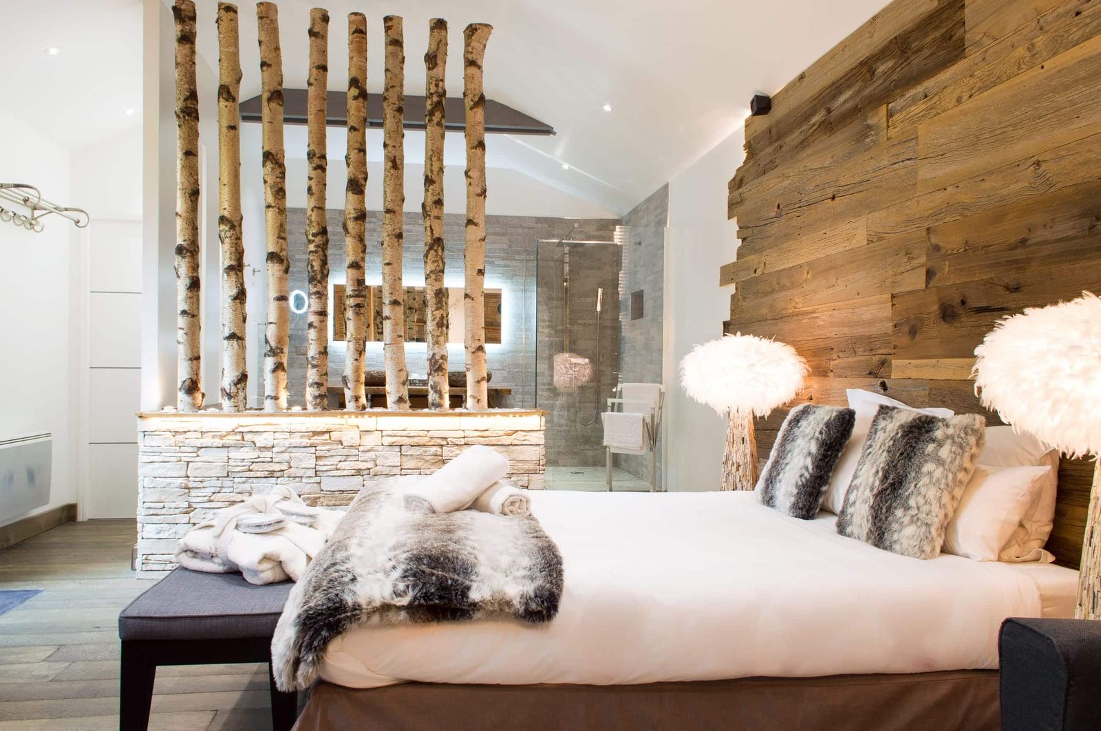 Suite chalet spa piscine oise romantique