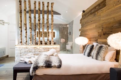 Suite chalet spa piscine oise romantique